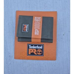 Timberland Pro Men's Trifold Wallet Olive Green